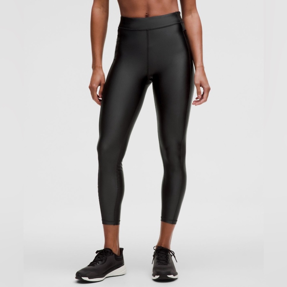 Lululemon Satin Shine High-Rise Tight 25" - Black - NWT